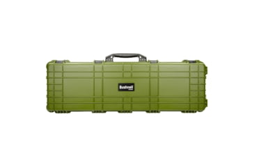 Image of Bushnell 44in Waterproof Roller Hard Rifle Case w/ Foam, Green, Standard, BN00008-GRN