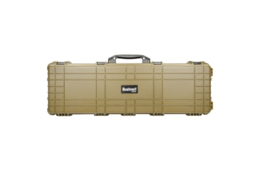 Image of Bushnell 44in Waterproof Roller Hard Rifle Case w/ Foam, Tan, Standard, BN00008-TAN