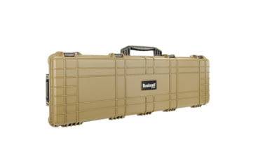 Image of Bushnell 44in Waterproof Roller Hard Rifle Case w/ Foam, Tan, Standard, BN00008-TAN