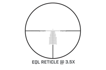 Image of Bushnell DMR3 3.5-21x50mm Riflescopes, 34 mm Tube, First Focal Plane, EQL Reticle, Black, ETDMR3EQL