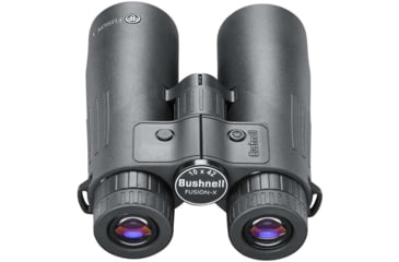 Image of Bushnell Fusion X 10X42 Rangefinding Binoculars, BK-7, Center Focus System, Roof Prism, Black, FX1042AD