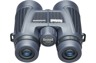 Image of Bushnell H2O 10x42mm Roof WP/FP Binocular, Twist Up Eyecups, Box 6L, Dark Blue, 150142R