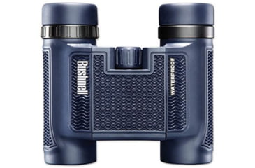 Image of Bushnell H2O 12x25mm Roof WP/FP Binocular, Twist Up Eyecups, Box 6L, Dark Blue, 132105R