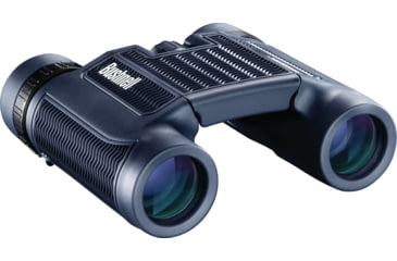 Image of Bushnell H2O 8x25mm Roof WP/FP Binocular, Twist Up Eyecups, Box 6L, Dark Blue, 138005R