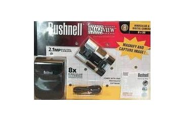 Image of Bushnell ImageView 8x30 2.1MP Digital Binoculars Pack
