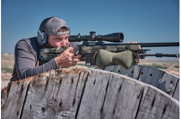Image of Bushnell Match Pro ED 5-30x56mm Rifle Scope, 34mm Tube, First Focal Plane, MRAD, DM2 Reticle, Black, small, MP53056DMI