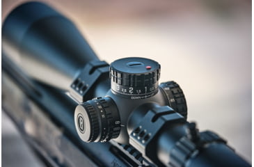 Image of Bushnell Match Pro ED 5-30x56mm Rifle Scope, 34mm Tube, First Focal Plane, MRAD, DM2 Reticle, Black, small, MP53056DMI