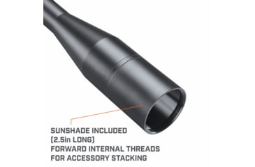 Image of Bushnell Match Pro ED 5-30x56mm Rifle Scope, 34mm Tube, First Focal Plane, MRAD, DM2 Reticle, Black, small, MP53056DMI