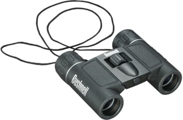 Image of Bushnell PowerView 10x25 Roof Prism Compact Binocular, Black, 132516