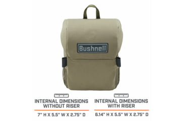 Image of Bushnell Prime 10x42mm Roof Prism Binocular w/Vault Bundle, Green, BP1042VTC