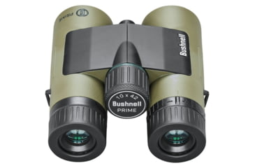 Image of Bushnell Prime 10x42mm Roof Prism Binocular w/Vault Bundle, Green, BP1042VTC