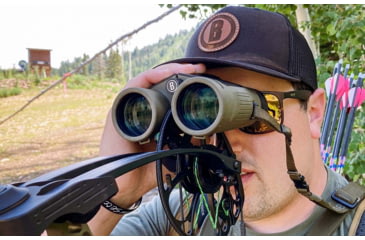 Image of Bushnell Prime 12x50mm Roof Prism Binocular w/Vault Bundle, Green, BP1250VTC