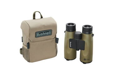 Image of Bushnell Prime 12x50mm Roof Prism Binocular w/Vault Bundle, Green, BP1250VTC
