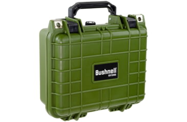 Image of Bushnell Small 10.62in Waterproof Protective Gear Case w/Foam, Green, BN00022-GRN