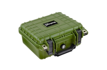 Image of Bushnell Small 10.62in Waterproof Protective Gear Case w/ Foam, Tan, Small, BN00022-GRN