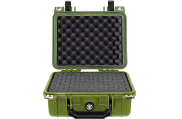 Image of Bushnell Small 10.62in Waterproof Protective Gear Case w/ Foam, Tan, Small, BN00022-GRN
