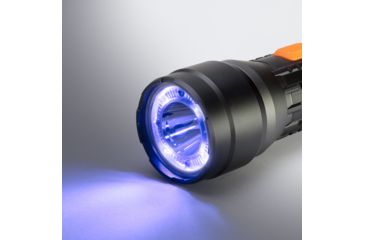 Image of Bushnell TRKR 600 Lumen MC Flashlight, Black/Orange, 50012