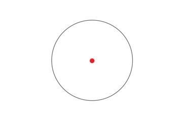 Image of Bushnell TRS-25 Trophy 1x25 mm Red Dot Scope, CR2032 Battery, Matte Black, 731303