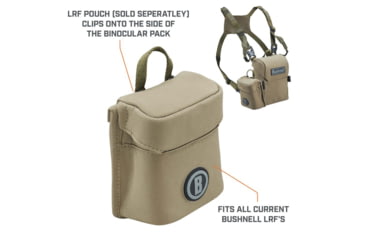 Image of Bushnell Vault Modular Optics Protection System Lrf Pouch, Green, BABLRFPCT