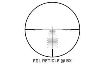 Image of Bushnell XRS3 6-36x56mm Riflescopes, 34 mm Tube, First Focal Plane, EQL Reticle, Black, ETXRS3EQL