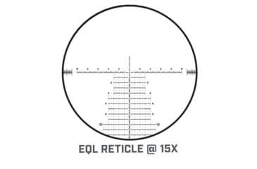 Image of Bushnell XRS3 6-36x56mm Riflescopes, 34 mm Tube, First Focal Plane, EQL Reticle, Black, ETXRS3EQL
