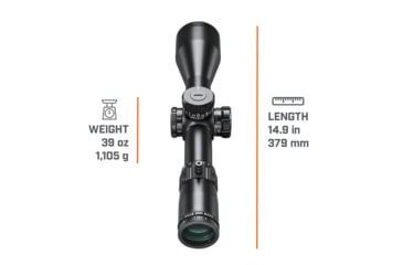 Image of Bushnell XRS3 6-36x56mm Riflescopes, 34 mm Tube, First Focal Plane, G4P Reticle, Black, ETXRS3G4