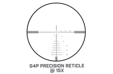 Image of Bushnell XRS3 6-36x56mm Riflescopes, 34 mm Tube, First Focal Plane, G4P Reticle, Black, ETXRS3G4