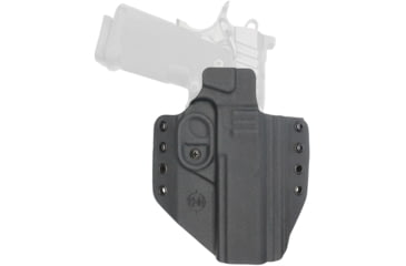Image of C&amp;G Holsters Covert OWB Belt Holster, Springfield 1911 DS Prodigy 5in, Left Hand, Black, 1059-100