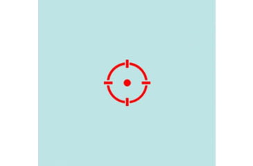 Image of C&amp;H Precision Weapons RMSc Max Reflex Red Dot Sight, 1x24mm, Multiple, Black, RD-RMSc-MAX-RD-MR-BLK