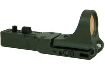 Image of C-MORE SlideRide Red Dot Sight w/Standard Switch, Olive Drab Green, 12 MOA SROD-12