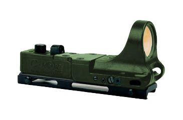 Image of C-More Railway Red Dot OD Green 8MOA CMCRWODG-8