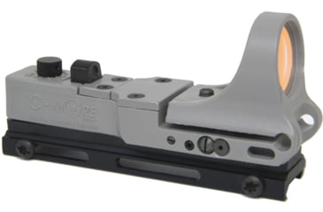Image of C-MORE Tactical Railway Red Dot Sight w/Click Switch, Gray, 6 MOA CTRWG-6