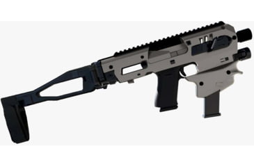 Image of CAA Gen 2 Glock 43/43x/48 Micro Conversion Kit, Tungsten Gray, MCK43/48GEN2TU