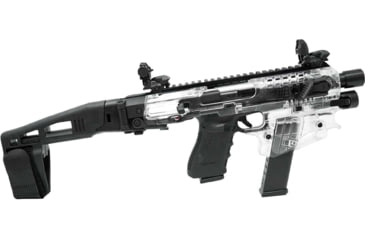 Image of CAA Micro Conversion Kit Sig Sauer P320 FULL &amp; COMPACT, w/ TAC Compartment, Clear, MCKSIGCLTAC