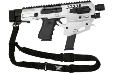 Image of CAA Micro Conversion Kit Sig Sauer P320 FULL &amp; COMPACT, w/ TAC Compartment, White, MCKSIGWTAC