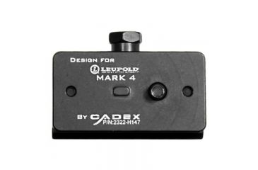 Image of Cadex Defence Adaptor Block for 40x Leupold Spotter Scope Goldring, Black 2322-H147