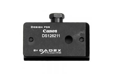 Image of Cadex Defence Adaptor Block for Canon Camera, Black 2322-H144