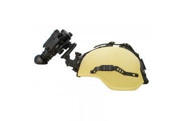 Image of Cadex Defence NVG Helmet Mount Complete w/Strap, Black, NSN 5855-20-008-4795 643-93C
