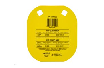 Image of Caldwell AR500 Targets, 5in Caldwell C, Yellow, 1116700