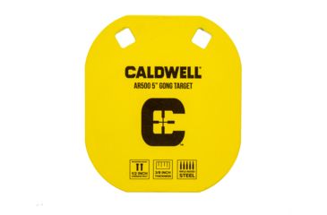 Image of Caldwell AR500 Targets, 5in Caldwell C, Yellow, 1116700