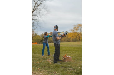 Image of Caldwell Claymore Pullpup Clay Target Thrower, Gray/Yellow, 4002774
