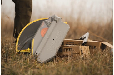 Image of Caldwell Claymore Pullpup Clay Target Thrower, Gray/Yellow, 4002774