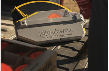 Image of Caldwell Claymore Pullpup Clay Target Thrower, Gray/Yellow, 4002774
