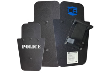 Image of Caliber Armor Ultra Series RF2 Shield, Black, 11 x 18, 19-CSU-11X18-BK