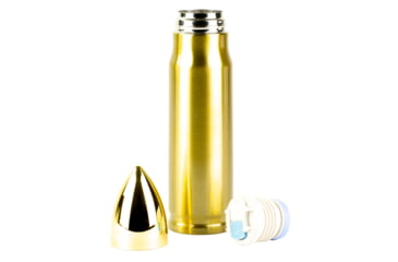 Image of Caliber Gourmet Bullet Thermo Water Bottle, 500ml, Gold, CBG-TMS-1032