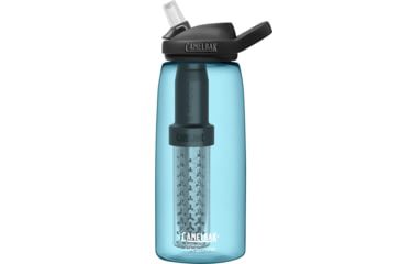 Image of CamelBak Eddy+ filtered by LifeStraw Watter Bottle w/ Tritan Renew, True Blue, 32oz, 2550401001