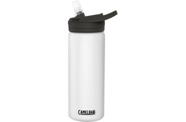 Image of CamelBak Eddy Plus Vacuum Stainless Water Bottle, White, 20oz, 1649101060