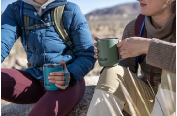 Image of CamelBak Horizon 12 oz Insulated Stainless Steel Camp Mug, Moss, 2393301035