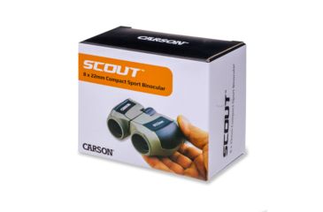 Image of Carson 8X22mm Scout Binoculars JD-822