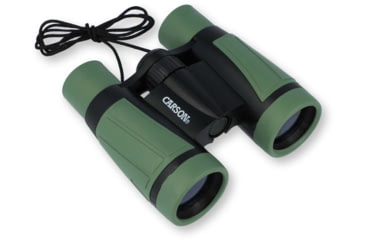Image of Carson Adventure Pak Binoculars, 5x30mm, Roof Prism, Matte Green, HU-401